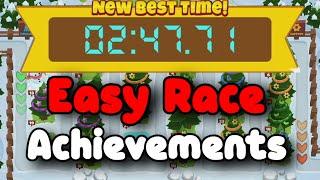 BTD6 Race Mobile Friendly Tutorial  Minimum Monkey Knowledge  Three Four Five