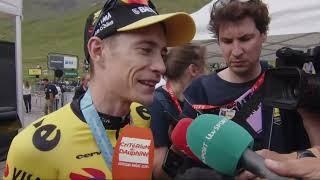 Jonas Vingegaard - Interview at the finish - Stage 8 - Critérium du Dauphiné 2025