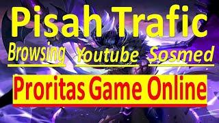 Setting Mikrotik Pisah Trafik Browsing youtube Sosmed Game Online