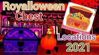 Roblox Royalloween  chest locations 2021