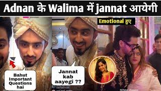 Adnan की शादी में Jannat नही | Adnan 07 shadi live | Jannat Zubair come adnan 07 wedding | adnan 07