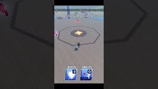 Destroying Teamers in Roblox Blade Ball #bladeballfunnymoments