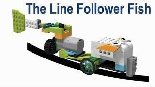 The Line Follower Fish ( Lego Wedo 2.0 )