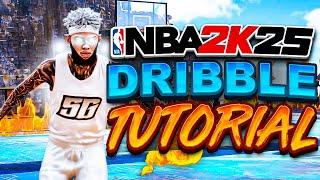 #1 BEST DRIBBLE TUTORIAL w/HANDCAM in NBA 2K25! FASTEST DRIBBLE MOVES & ANIMATOINS in NBA 2K25!