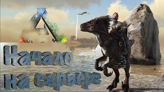 Начало приключений на сервере - ARK Survival Evolved #1