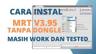 video singkat cara instal MRT V3 95 tanpa dongle masih work dan tested