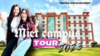 MIET CAMPUS TOUR || miet college || meerut #miet #mietmeerut