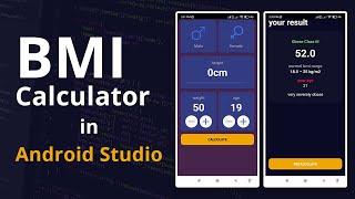 How to Make BMI calculator in android studio || Source Code available