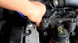 How to change diesel injector hyundai santa fe 2009