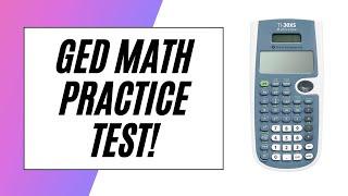 GED Math Test: 10 Common Questions!