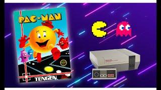 Pac-Man Nintendo NES Retro Gaming Gameplay - HD 1080p