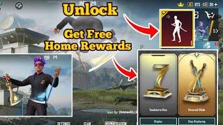 Free Home Rewards 🫴easy way to Unlock Stands storm Rise & Reversal Blade in Pubg mobile 