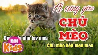 Nhà Em Có Con Mèo Chú Mèo Kêu Meo Meo - Ca Nhạc Thiếu Nhi Ai Cũng Yêu Chú Mèo