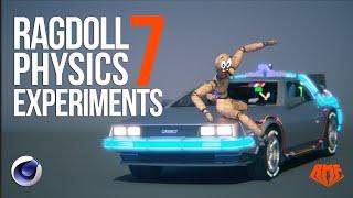 RagDoll Physics Experiments 7 | Physics fun in Cinema 4D