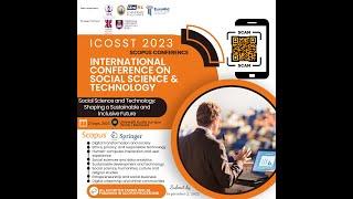 [DEADLINE EXTENDED] ICOSST 2023 - SCOPUS CONFERENCE