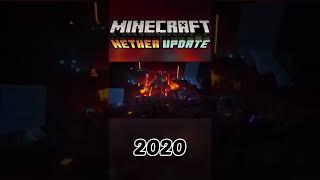 MINECRAFT Throughout The Years 2009-2022 #shorts