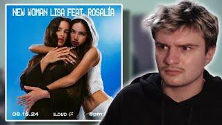 SHE COOOOKED! | LISA (Blackpink) - NEW WOMAN feat. Rosalía (Official Music Video) | REACTION