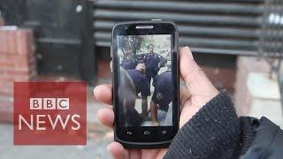 Eric Garner 'chokehold' - '150 years from slavery now free us'