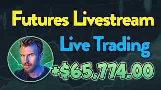 +$65,774.00 Profit - LIVE Day Trading! Market Clubhouse Futures Livestream - June 4th, 2025