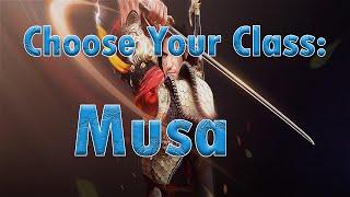 Black Desert Online Choose Your Class: Musa