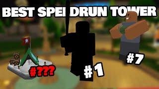 Best Tower For Speedrun Challenge (Tower Defense Simulator) | Roblox