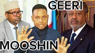 Deg deg geerida madaxweyne ismaaciil c geele xaa ka rin ah mooshinka axmed macalin fiqi wasiirka dib