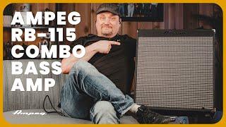 Unleashing Earth-Shaking Bass: Ampeg Rocket Bass RB-115 Combo Amp Demo & Review