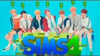 BTS в очередной раз переехали и перецеловались в SIMS 4 (4 часть)