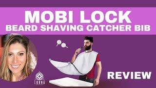 Beard Shaving Catcher Bib - The Smart Way to Shave - Beard Trimming Apron & Shaving Cape - REVIEW