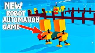 Awesome Robot automation game  -  Rebots demo   first look, let's play