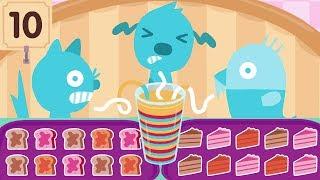 Sago Mini Pet Cafe App for Kids - Baby Learn Colors Amazing Fun Play Preschool Learning Games