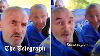 Released Ukrainian soldiers learn of Kursk invasion for the first time in major prisoner swap