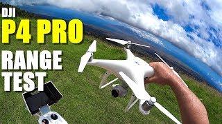 DJI PHANTOM 4 PRO Review - Part 3 - [4+ Mile In-Depth Range Test]