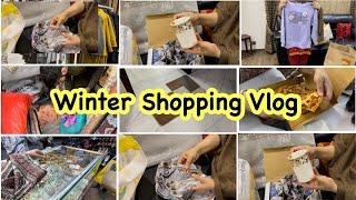 Winter shopping vlog|Tarab khan ki sardi ki shopping|Tarab khan winter shopping haul|Winter shopping