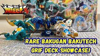 RARE BAKUGAN BAKUTECH GRIF DECK SHOWCASE!