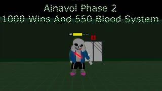 UnderTale: Hour Of Judgement (Ainavol Phase 2)(1000 Wins And 550 Blood System)