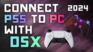 How to Connect PS5 Controller to PC w/ DSX Driver - Setup Guide 2024