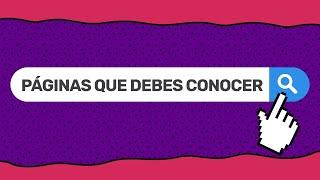 13 PÁGINAS WEB que debes conocer! ️