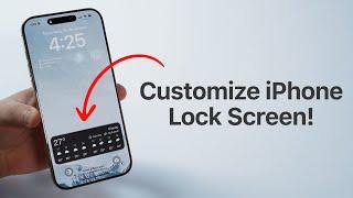 How to Customize iPhone Lock Screen - Awesome Widgets!