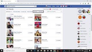 How to see follower and following on facebook ||bhairab||