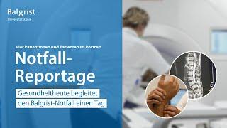 Orthopädischer Notfall: Reportage aus der Universitätsklinik Balgrist