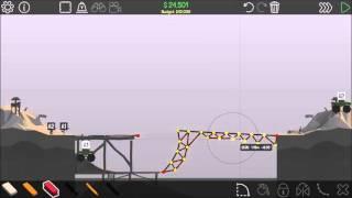 Poly Bridge Snow Drift 3-1 Loop Back