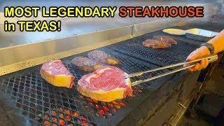 The MOST LEGENDARY Steakhouse in Texas is in a TINY Town of 161 People | Foods to Eat Before You Die