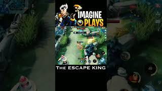 CLAUDE ESCAPE KING! | iMAGINE Plays | #imagineplays #shorts | MLBB