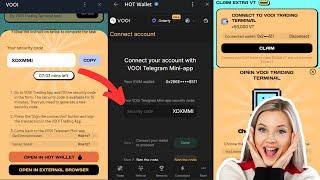 How To Connect Wallet In Vooi Airdrop Using Mobile Phone ? Claim 50000 VT Token Free |Complete Guide