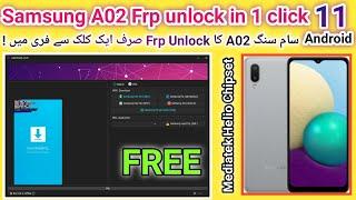 Samsung A02 (A022f) Frp unlock Free| Frp Samsung A02 android 11 | 2024