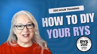 How to DIY your Registered Yoga School 200 Hour Yoga Teacher Training with Yoga Alliance