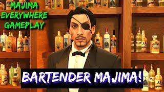 Yakuza Kiwami - Majima Everywhere Gameplay: Bartender Majima!