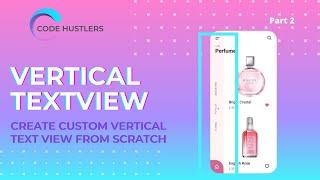 Vertical TextView | Mobile app design tutorial | Beginner's guide | Part 2