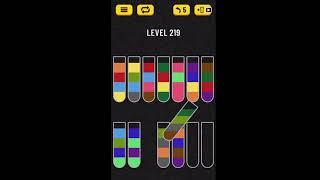 Water Sort Puzzle Level 219